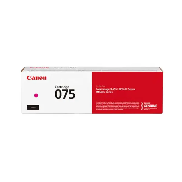 Canon CRG-075 6363C002 Kırmızı Orijinal Toner