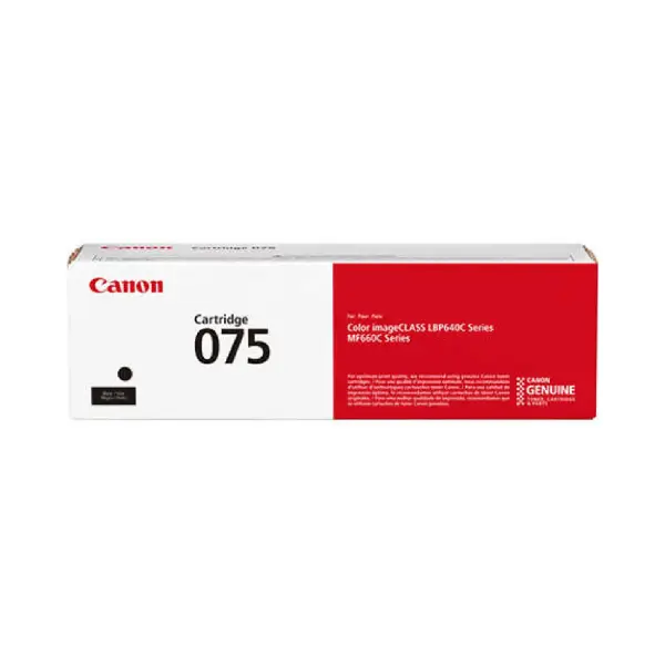 Canon CRG-075 6365C002 Siyah Orijinal Toner