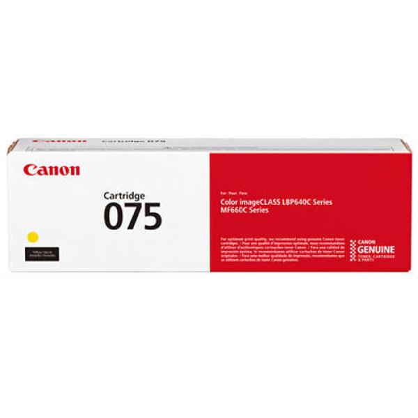 Canon CRG-075 6362C002 Sarı Orijinal Toner